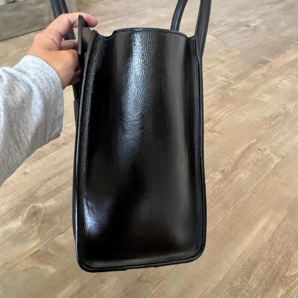 Authentic Celine Black and Tan Luggage Bag - Picture 8 of 14